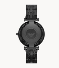 Emporio Armani Men’s Chronograph Quartz Stainless Steel Black Dial 40mm Watch AR11299