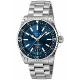 Gucci Men’s Swiss Made Quartz Stainless Steel Blue Dial 40mm Watch YA136311