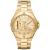 Michael Kors Men’s Quartz Gold Stainless Steel Gold Dial 45mm Watch MK8939