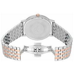 Emporio Armani Men’s Quartz Stainless Steel Silver Dial 40mm Watch AR11093