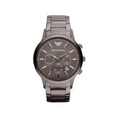 Emporio Armani Men’s Quartz Stainless Steel Brown Dial 43mm Watch AR2454