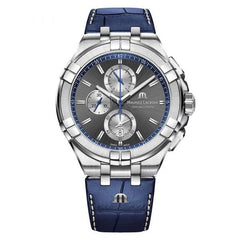 Maurice Lacroix AI1018-SS001-333-1 – Aikon Chronograph Steel Blue Dial