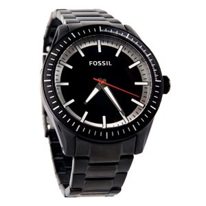 Fossil Men’s Quartz Black Stainless Steel Black Dial 44mm Watch BQ1268