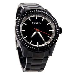 Fossil Men’s Quartz Black Stainless Steel Black Dial 44mm Watch BQ1268