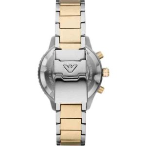 Emporio Armani Men’s Quartz Stainless Steel Green Dial 43mm Watch AR11361