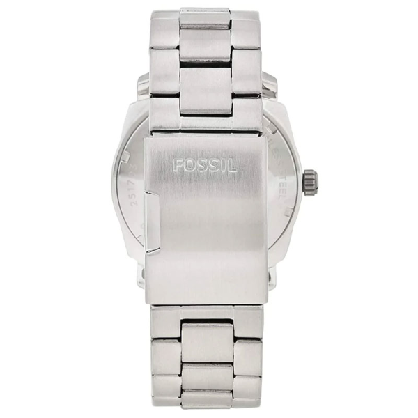 Fossil Men’s Quartz Silver Stainless Steel Blue Dial 42mm Watch FS5340
