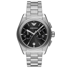 Emporio Armani Men’s Quartz Blue Silicone Strap Blue Dial 42mm Watch AR11592