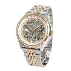 Emporio Armani Men’s Automatic Two-Two Stainless Steel White Dial 43mm AR60002