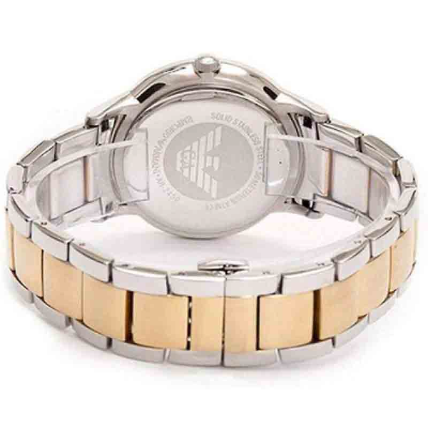 Emporio Armani Men’s Quartz Stainless Steel Silver Dial 38mm Watch AR2450