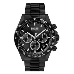 Hugo Boss Men’s Chronograph Quartz Stainless Steel Black Dial 45mm Watch 1513754