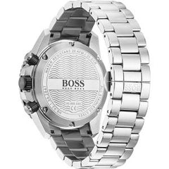 Hugo Boss Men’s Quartz Silver Stainless Steel Blue Dial 45mm Watch 1513775