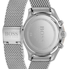 Hugo Boss Men’s Chronograph Quartz Stainless Steel Black Dial 42mm Watch 1513805