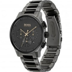 Hugo Boss Men’s Chronograph Quartz Stainless Steel Black Dial 43mm Watch 1513814