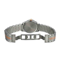 Gucci Women’s Swiss Made Quartz Stainless Steel Black Dial 27mm Watch YA126512