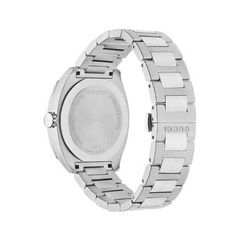 Gucci Men’s Swiss Made Quartz Stainless Steel Blue Dial 41mm Watch YA142303