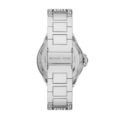 Michael Kors Women’s Quartz Silver Pave Stainless Steel Silver Dial 42mm Watch MK6957