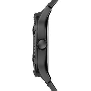 Guess Men’s Quartz Black Stainless Steel Black Dial 46mm Watch GW0576G3