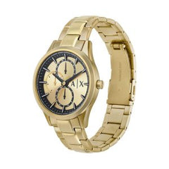 Armani Exchange Men’s Quartz Gold Stainless Steel Gold Dial 42mm Watch AX1866