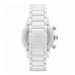Emporio Armani Men’s Quartz Ceramic White Dial 43mm Watch AR1499
