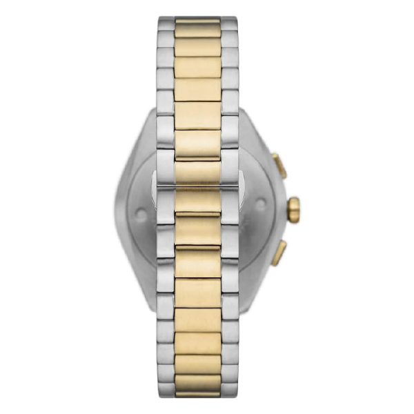 Emporio Armani Men’s Quartz Two Tone Stainless Steel Green Dial 43mm Watch AR11511