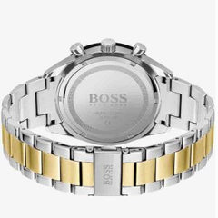 Hugo Boss Men’s Chronograph Quartz Stainless Steel Green Dial 44mm Watch 1513872