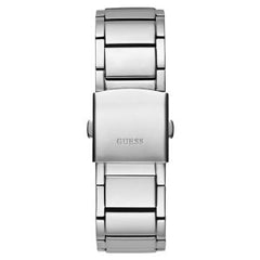 Guess Men’s Quartz Silver Stainless Steel Blue Dial 43mm Watch GW0624G1