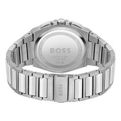 Hugo Boss Men’s Quartz Silver Stainless Steel Blue Dial 44mm Watch 1514048