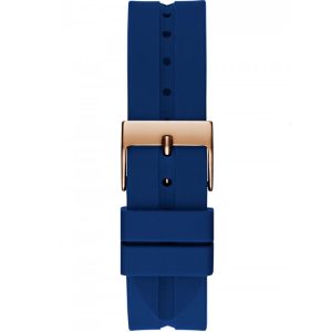 Guess Women’s Quartz Blue Silicone Strap Blue Dial 34mm Watch GW0618L2