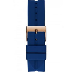Guess Women’s Quartz Blue Silicone Strap Blue Dial 34mm Watch GW0618L2