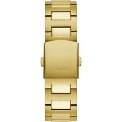 Guess Men’s Quartz Gold Stainless Steel Black Dial 42mm Watch GW0572G2
