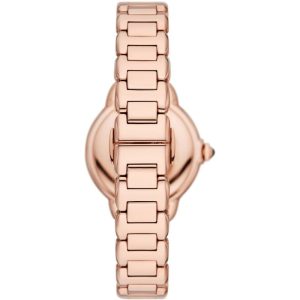 Emporio Armani Women’s Quartz Rose Gold Stainless Steel Brown Dial 32mm Watch AR11570