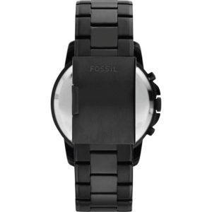 Fossil Men’s Quartz Stainless Steel Black Dial 44mm Watch FS4832