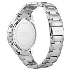 Hugo Boss Men’s Chronograph Quartz Stainless Steel Blue Dial 42mm Watch 1513582