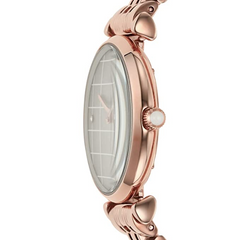 Emporio Armani Women’s Quartz Rose Gold Stainless Steel Mother Of Pearl Dial 32mm Watch AR11385