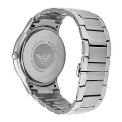 Emporio Armani Men’s Quartz Stainless Steel Black Dial 43mm Watch AR11179