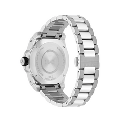 Gucci Men’s Swiss Made Quartz Stainless Steel Black Dial 45mm Watch YA136218