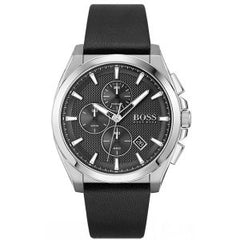 Hugo Boss Men’s Quartz Silver Stainless Steel Blue Dial 48mm Watch 1513382