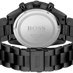 Hugo Boss Men’s Quartz Stainless Steel Black Dial 44mm Watch 1513854