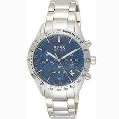 Hugo Boss Men’s Chronograph Quartz Stainless Steel Blue Dial 42mm Watch 1513582