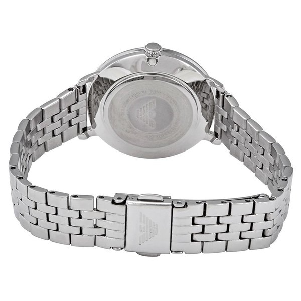 Emporio Armani Women’s Quartz Stainless Steel Silver Dial 32mm Watch AR11213