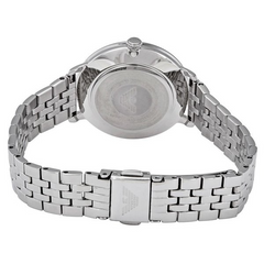 Emporio Armani Women’s Quartz Stainless Steel Silver Dial 32mm Watch AR11213