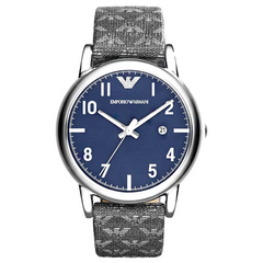 Emporio Armani Men’s Quartz Nylon Strap Blue Dial 41mm AR1833