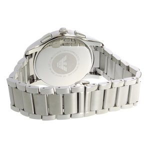 Emporio Armani Men’s Quartz Stainless Steel Black Dial 44mm Watch AR11083