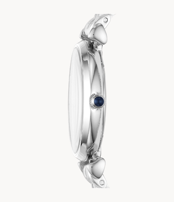 Emporio Armani Women’s Analog Stainless Steel Dark Blue Dial 32mm Watch AR11091