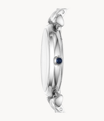Emporio Armani Women’s Analog Stainless Steel Dark Blue Dial 32mm Watch AR11091
