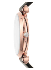 Emporio Armani Women’s Quartz Leather Strap White Dial 32mm Watch AR11270