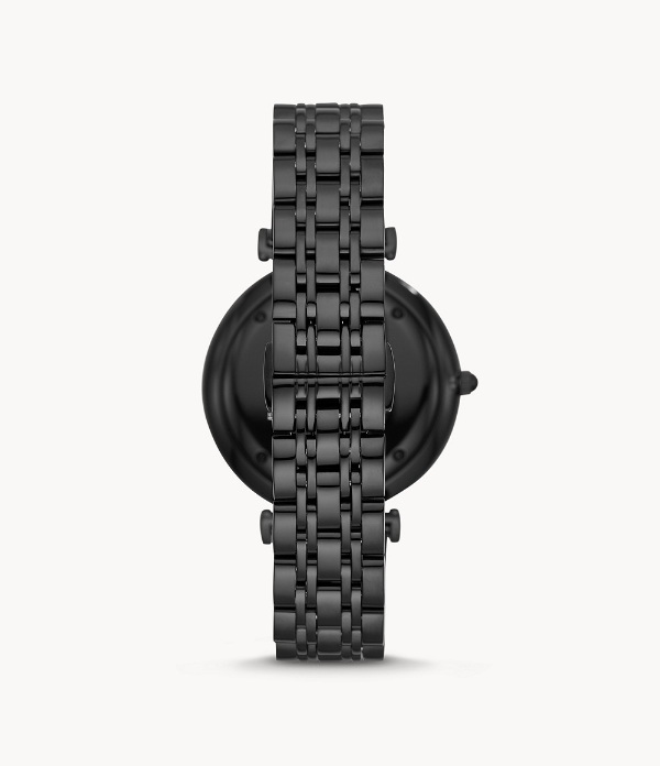 Emporio Armani Men’s Chronograph Quartz Stainless Steel Black Dial 40mm Watch AR11299