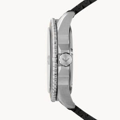 Emporio Armani Men’s Quartz Silicone Strap Black Dial 40mm Watch AR11341