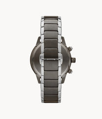 Emporio Armani Men’s Quartz Stainless Steel Grey Dial 43mm Watch AR11391