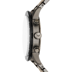Emporio Armani Men’s Chronograph Stainless Steel Silver Dial 43mm Watch AR11471